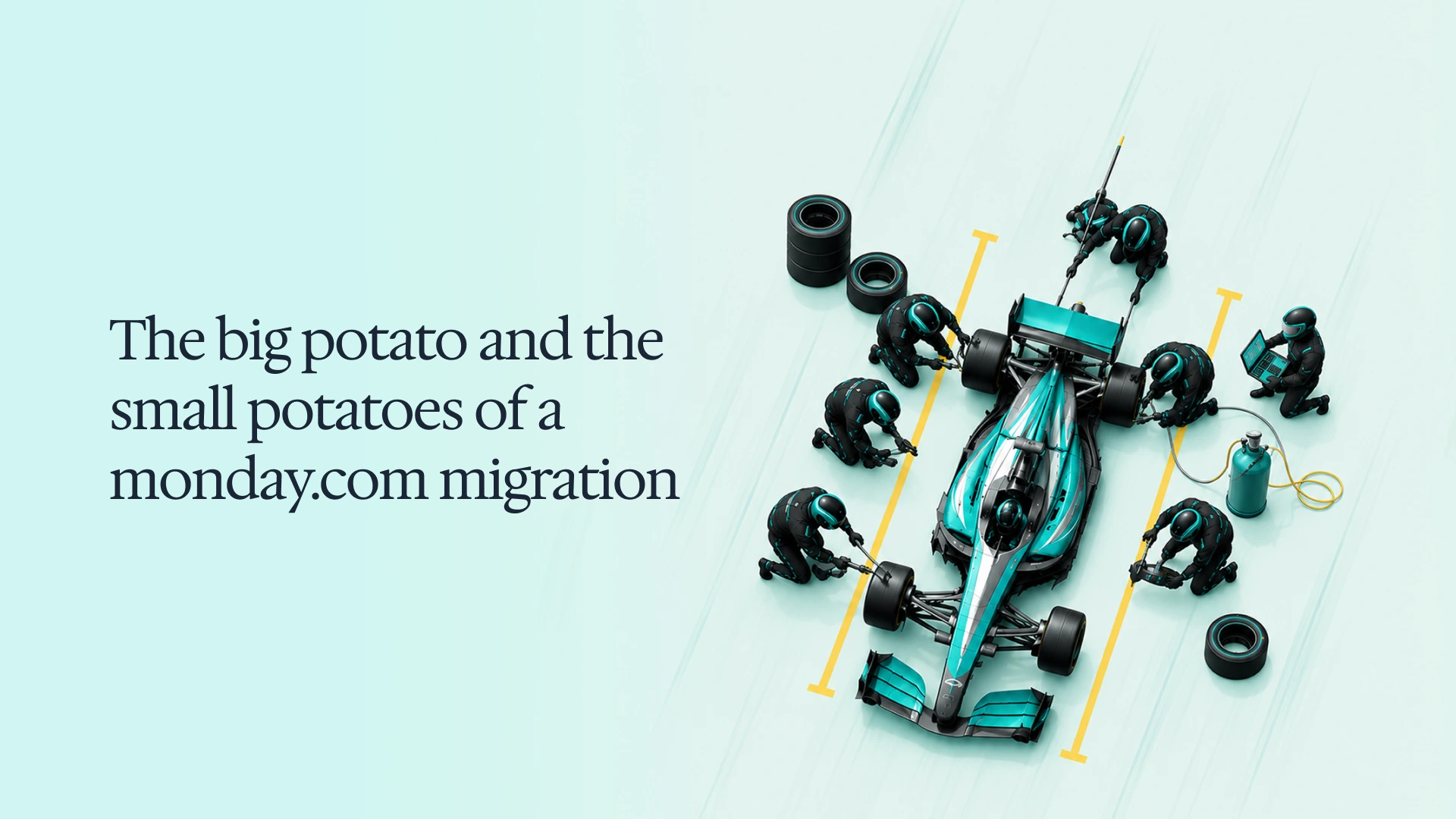 Key priorities in a monday.com migration, highlighting major challenges such as workflow redesign and data mapping alongside smaller details like task fields, automations, permissions, and dependencies.